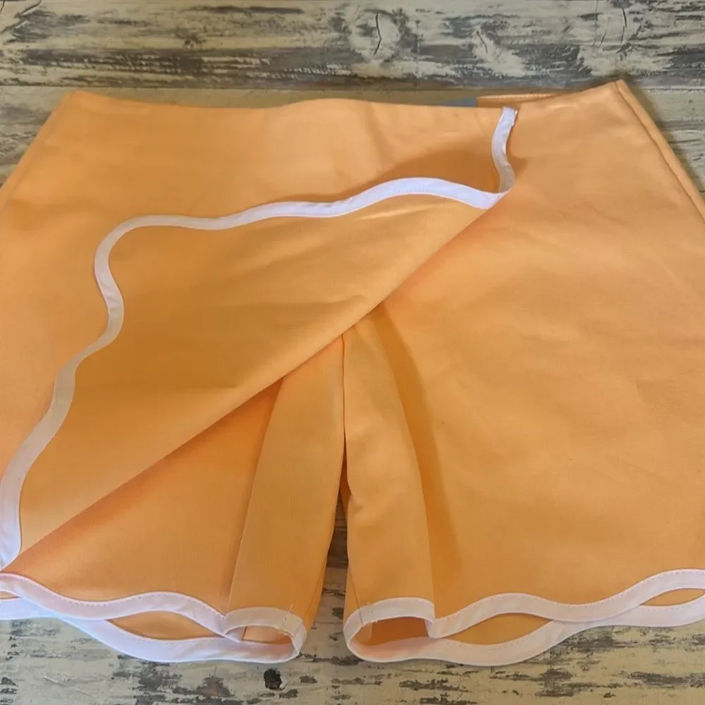 BELLA BLISS Scalloped Tennis Skort